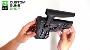 ТЕЛЕСКОПИЧЕСКИЙ ПРИКЛАД TBS SHOCK DLG со щекой.