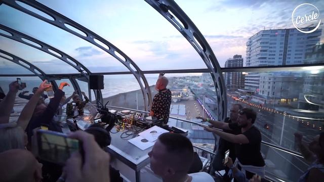 Fatboy Slim @ British Airways i360 in Brighton, United Kingdom for Cercle