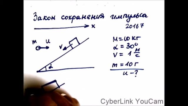 Физика. Механика.Закон сохранения импульса 20176