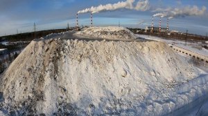 Снежные полигоны Сургута