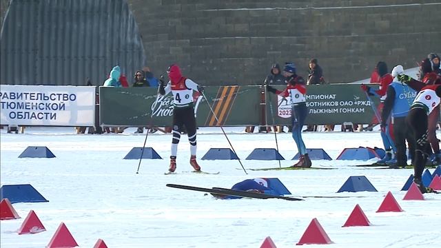 Чемпионат работников ОАО «РЖД» по лыжным гонкам. Лариса Липова смотреть онлайн