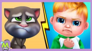 Говорящий Том vs Крошка Босс-Молокосос.Челлендж для Питомцев.Какая Игра Лучше и Круче