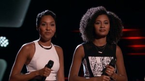 The Voice 2016 Blind Audition - Whitney & Shannon- -Landslide- 