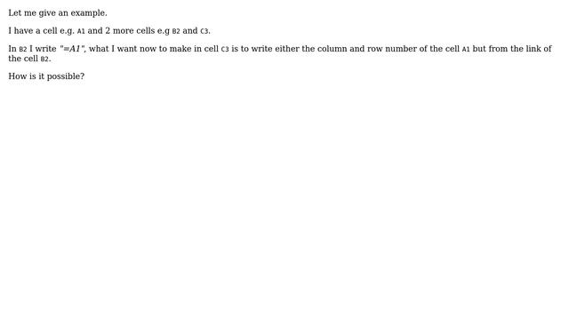 Excel: Reading the column and row number from the cell with a link to the target cell смотреть онлайн