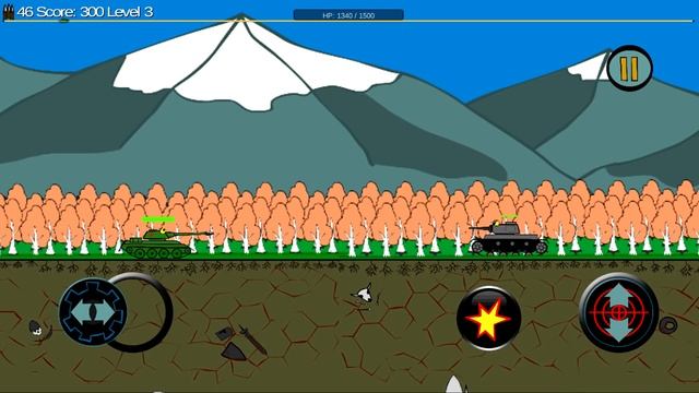 Веселые танки, прохождение игры Multanks assault смотреть онлайн