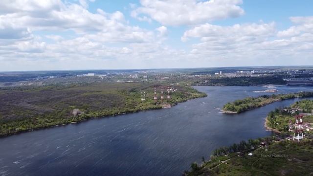 Строительство моста в Запорожье смотреть онлайн