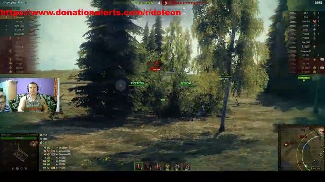 WOT СТРИМ. DOLEON против PROFI_PASHA 8 лет. Кто победит получит 100$. Раунд 1 Стрим World of Tanks смотреть онлайн