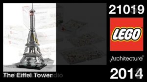 Эволюция всех наборов LEGO  Architecture: 2008-2018