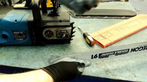 Как правильно натягивать цепь электро или бензопилы/How to properly pull chain on the chainsaws