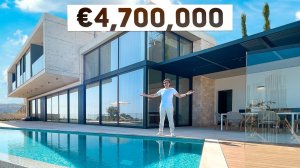 Обзор виллы 800 м2 за €4,700,000 с переливным бассейном и видом на море на Кипре