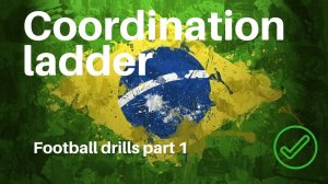 soccer training coordination exercises ladder тренировка футбол упражнение координацию с лестницей