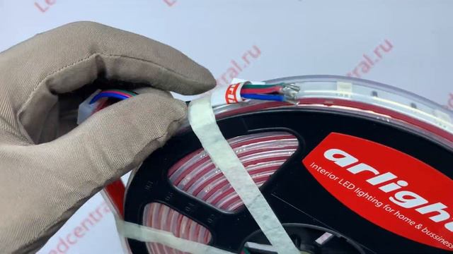 Светодиодная лента Arlight RTW 2-5000P 12V RGB (5060, 150 LED, LUX) Арт.014964 смотреть онлайн