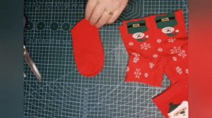 Одежда для куклы реборн. Костюмчик из носков