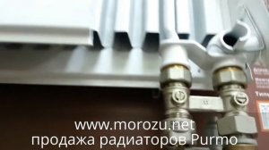 Радиатор Purmo Ventil в разрезе