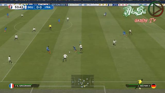 Uefa euro 2016-Germany Vs France/Hd1080p//we play pes 2016