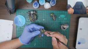 Let's Paint a Death Guard Helbrute - Part 5 Ice Base