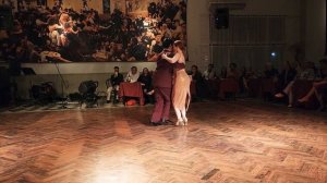 Flor de Monserrat Alejandro Beron & Kelly Lettieri Dance Milonga in Salon Canning