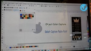 Color Capture Application on CorelDraw Windows Version