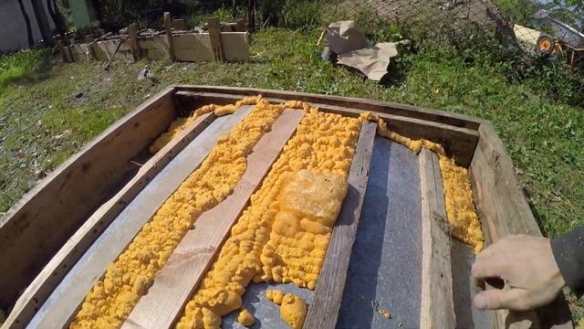 Удобное корыто для раствора или бетона своими руками .Вид снизу.