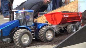 Радиоуправляемые грузовики и строительные машины