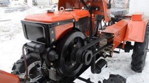 Обзор на мини-трактор Rossel XT 152D