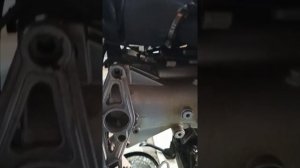 BMW R 1150 GS ремонт исполнительного цилиндра сцепления