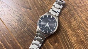 How to switch time Casio Lineage watch (1 hour back and forward)