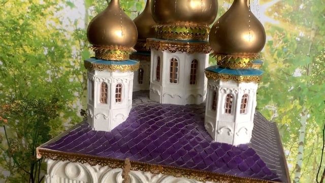 Макет Успенского Собора Иверской Божией Матери отдельные архитектурные фрагметы IMG 00431 смотреть онлайн