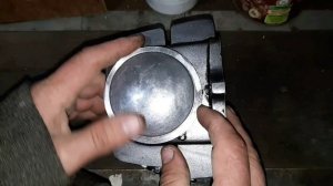 Мопед Альфа потгоняем крышку для головки на 125кубов от Альфы 50-80кубов