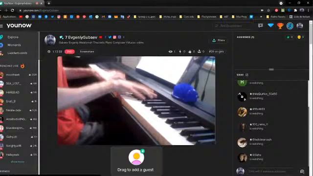 Gubaev Evgeniy Maratovich Piano Composer Virtuoso Player Live смотреть онлайн