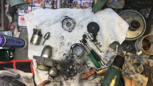 На 110000 - чах  закончился стартер Toyota Alphard! Ремонт и обслуживание стартера Тойота альфард.