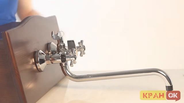 Смеситель для ванны POTATO P2754-6 смотреть онлайн