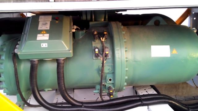 Screw Compressor in Air cooled & Water cooled Chillers HVAC смотреть онлайн