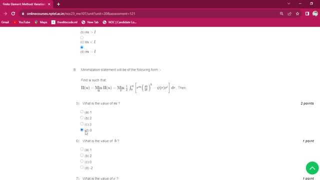 Finite Element Method Variational Methods To Computer Programming week 1 assignment answer #nptel смотреть онлайн
