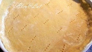 Чизкейк с яблоками и темным шоколадом