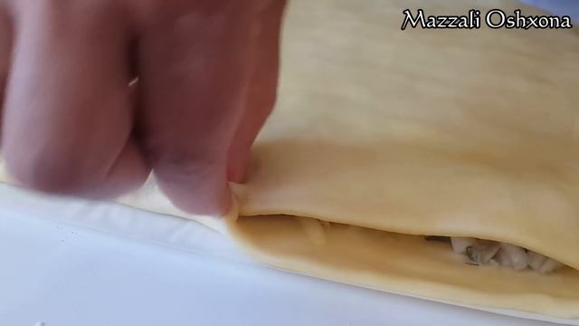 У ВАС ЕСТЬ ВИЛКА ? ТО САМАЯ ЛЕПКА КОТОРУЮ ВЫ ПРОСИЛИ!  КРАСИВЫЙ ПИРОГ ! ГОТОВИМ С MAZZALI OSHXONA!!