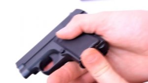 Пистолет страйкбольный Galaxy G.9A Colt 25 mini с глушителем