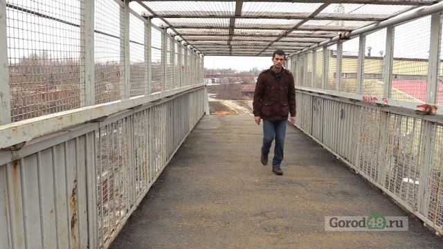 Красивый Липецк: самый высокий пешеходный мост смотреть онлайн