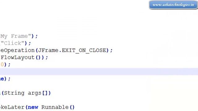 Java Swings Tutorials 6 How to use and actionlistener to handle actionevent in java смотреть онлайн