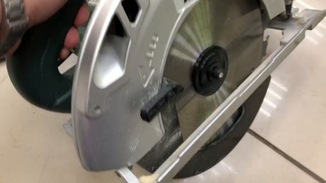 Дисковая пила metabo KS190 смотреть онлайн