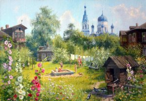 Летние пейзажи Владимира Жданова.