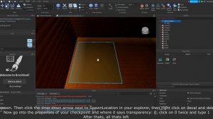 How To Make An Invisible Checkpoint! | Roblox Studio