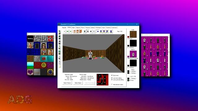 Level Editing - Wolfenstein 3D - ADG Mod 6 смотреть онлайн