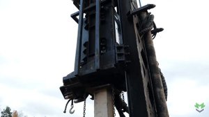 Свайный фундамент. Монтаж железобетонных свай под дом. Обзор всех этапов монтажа свай.