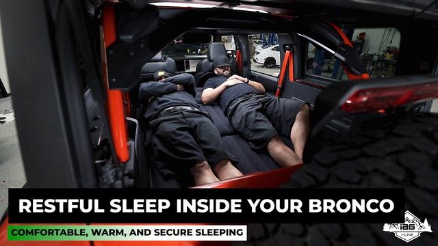 IAG I-Line Air Mattress For Cargo Area for 2021+ Ford Bronco Four Door смотреть онлайн