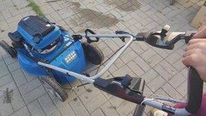 газонокосилка HYUNDAI L5362S - правильный запуск, обзор HYUNDAI L5362S lawn mower - proper startin