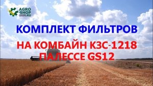 Как подобрать фильтры для комбайна КЗС-1218 Палессе GS12?