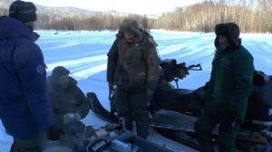 Зимняя рыбалка. Глухозимье на горной реке.