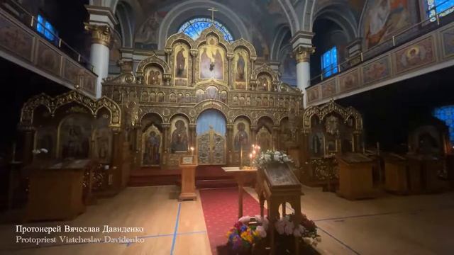 Молебен святым Иоакиму и Анне 23/9/2021 смотреть онлайн