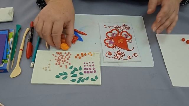 Мастер класс в технике  Пластилинография
